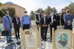 تجدید میثاق جهادگران جهاد دانشگاهی در اصفهان با شهدا