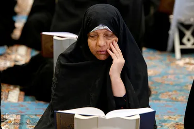 جزخوانی قرآن در مسجد امام حسن عسگری(ع) قزوین