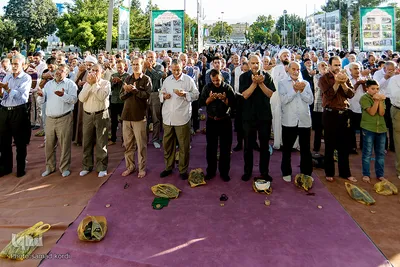 نماز عید قربان آستان مقدس امام زاده محمد
