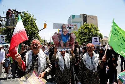 راهپیمایی روز قدس در تهران