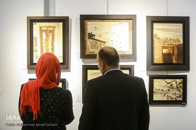 افتتاح نمایشگاه آثار هنری قربانیان اسید پاشی