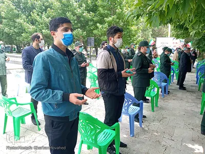 مراسم بزرگداشت اربعین سردار سرلشکر شهید محمد حجازی در اهر