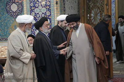 مراسم ارتحال آیت‌الله عبدالنبی نمازی در اصفهان