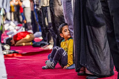 نماز عید فطر در حرم شاهچراغ (ع)