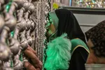 گل آرایی و گل باران مضجع شریف حضرت شاهچراغ(ع)‎‎