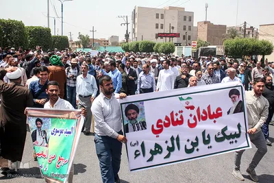استقبال مردمی از نماینده ولی فقیه در خوزستان