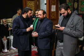 مراسم ترحیم قاری و مداح اهل بیت مصطفی طالبی پور