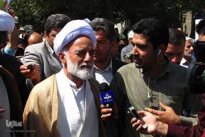 تشییع پیکر شهید اسدالله قربانی از شهدای مدافع حرم