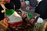 وداع با پیکر شهدای جنگ رمضان در اصفهان