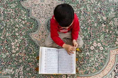 آیین جزء خوانی قرآن در مسجد حضرت رسول اکرم (ص) کرج