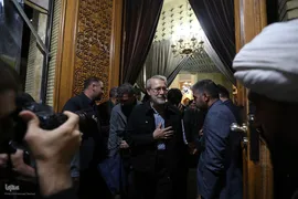 مراسم ختم همسر آیت الله سیستانی در تهران