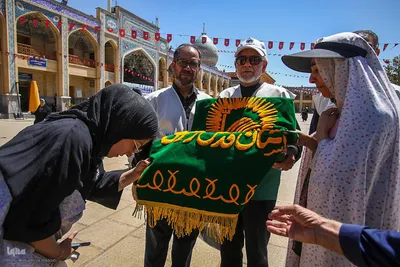 سوگواری به مناسبت شهادت امام رئوف در حرم شاهچراغ(ع)‎