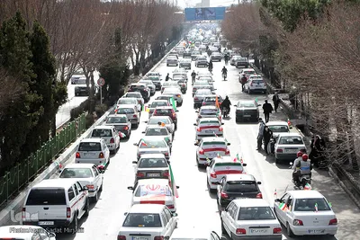 متفاوت ترین راهپیمایی 22 بهمن در یزد‎