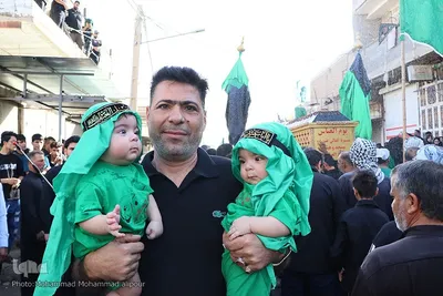 مراسم عزاداری «یوم العباس» در اهواز