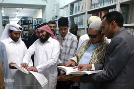 بازدید متسابقین روشندل از مجتمع توانبخشی نابینایان رودکی سازمان بهزیستی
