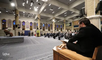 دیدار جمعی از دانشجویان با رهبر انقلاب