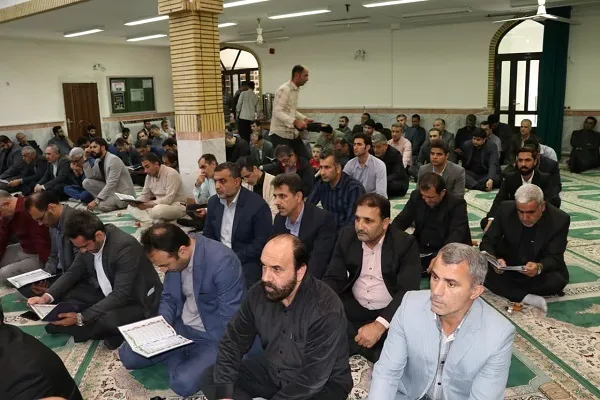 آیین یادبود و گرامیداشت  شهید آیت‌الله سیدابراهیم رئیسی  و هیئت همراه  در دانشگاه مازندران