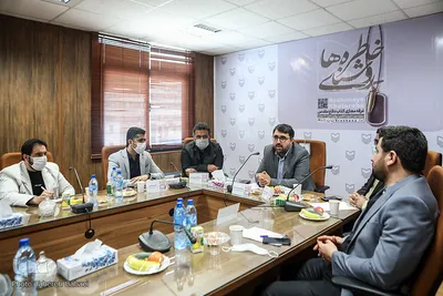 نشست خبری غرفه مجازی کتاب دفاع مقدس