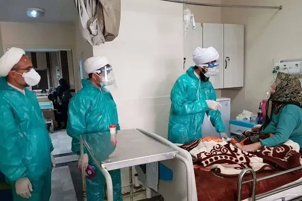 فعالیت 308 طلبه جهادی در بیمارستان‌های قم