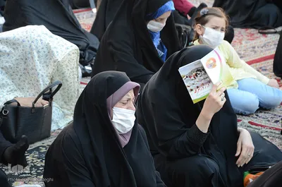 مراسم دعای عرفه در آستان مقدس حضرت سید حمزه(ع) تبریز