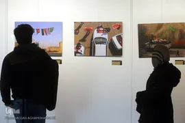 نمایشگاه آثار برتر چهارمین جایزه هنر و ادبیات «محتشم»