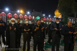 حسینیه ایران؛ شام غریبان در در حرم شاهچراغ (ع)