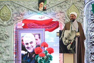 سومین سالگرد شهادت سردار شهید حاج قاسم سلیمانی در همدان‎‎