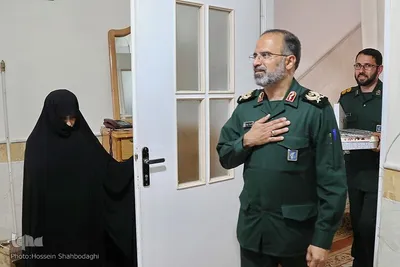 دیدار اعضای کنگره شهدای روحانی با خانواده شهید تقوی