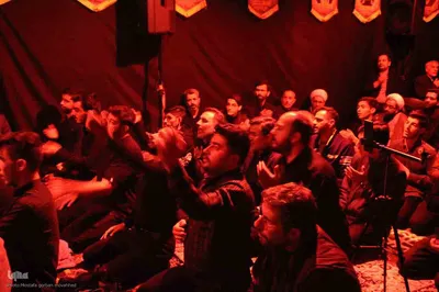 مراسم عزاداری شب شهادت حضرت زهرا (س) در اهر
