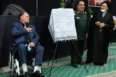 مراسم سی و ششمین سالگرد شهادت سردار سرلشکر «محمود کاوه» در حسینیه جماران بیرجند