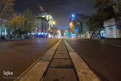تردد ممنوع! ۲۱ الی ۵بامداد 
