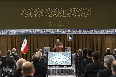 دیدار تولیدکنندگان با رهبر انقلاب