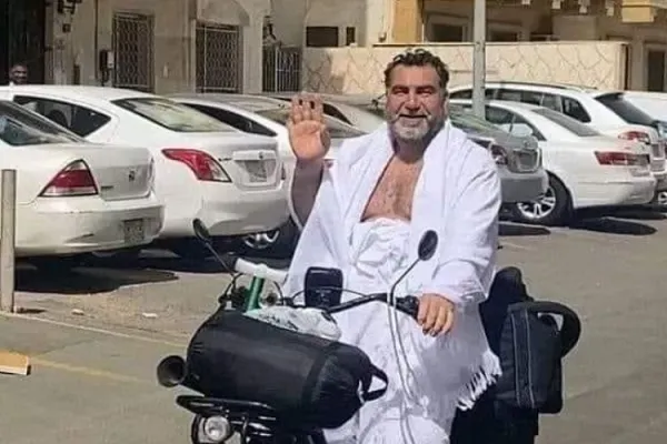 درگذشت زائر سوری که با دوچرخه عازم مکه بود + فیلم