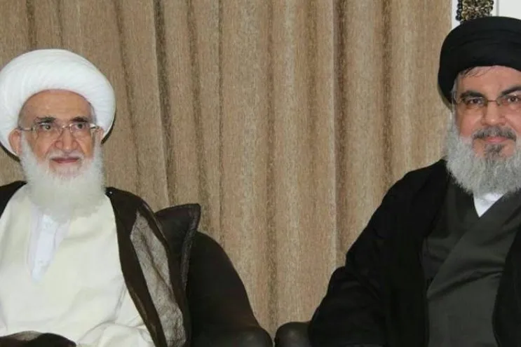 Ganawar Babban Sakataren Hizbullah Da Ayatollah Nuri Hamedani