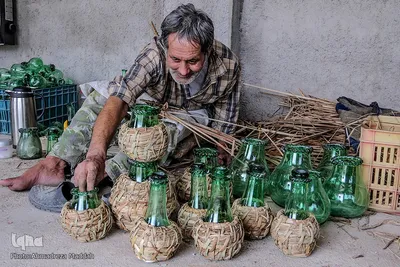 هنر سه هزار ساله شيشه گري در ميمند فارس‎‎