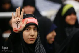 دیدار دانش‌آموزان و دانشجویان با رهبر انقلاب