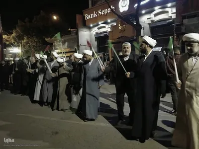 تجمع مردمی در حمایت از رهبر معظم انقلاب اسلامی در اهر