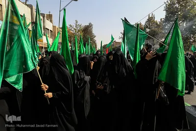 عزاداری ظهر عاشورا در تهران 