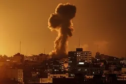 Jet Tempur Rezim Zionis Serang Kamp-Kamp Perlawanan di Gaza
