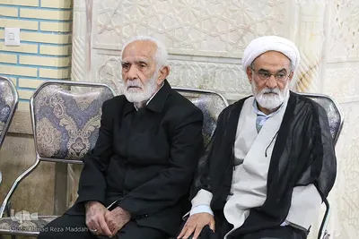 مراسم بزرگداشت شهدای مدافع امنیت فارس در حرم سیدعلاءالدین حسین(ع)شیراز