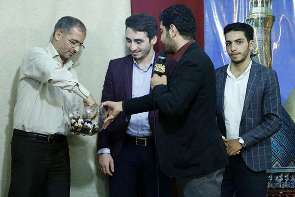 مراسم قرعه‌کشی مسابقات فوتسال جلسات قرآن + صوت