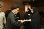 دیدار خانواده سه شهید جنگ رمضان در لرستان