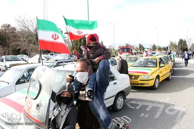 متفاوت ترین راهپیمایی 22 بهمن در یزد‎