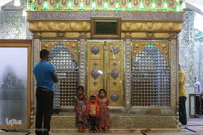 آیین «وخمه شیرازی» در حرم سیدعلاالدین حسین(ع)