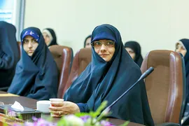 زهرا نقی‌زاده، رئیس مرکز فعالیت‌های دانشجویی سازمان قرآنی دانشگاهیان کشور 