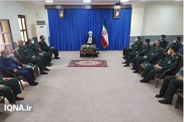 سپاه حفاظت هواپیمایی در خط مقدم مقابله با استکبار قرار دارد