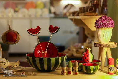 بازار شب یلدا در قزوین