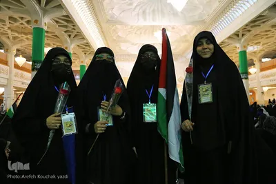 جشن آغاز سال تحصیلی با حضور دختران دانشجو