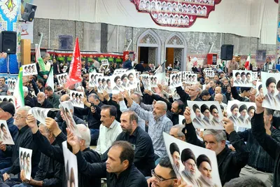 مراسم بزرگداشت رهبر شهید انقلاب در کاشان