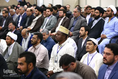 دیدار شرکت‌کنندگان در مسابقات قرآن با رهبر انقلاب